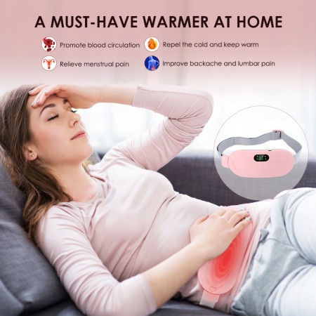 Heating Pad & Vibration Slimming Massage Belt